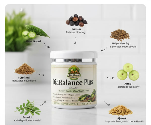 Shri Sharda Ayurveda Diabalance Plus Powder
